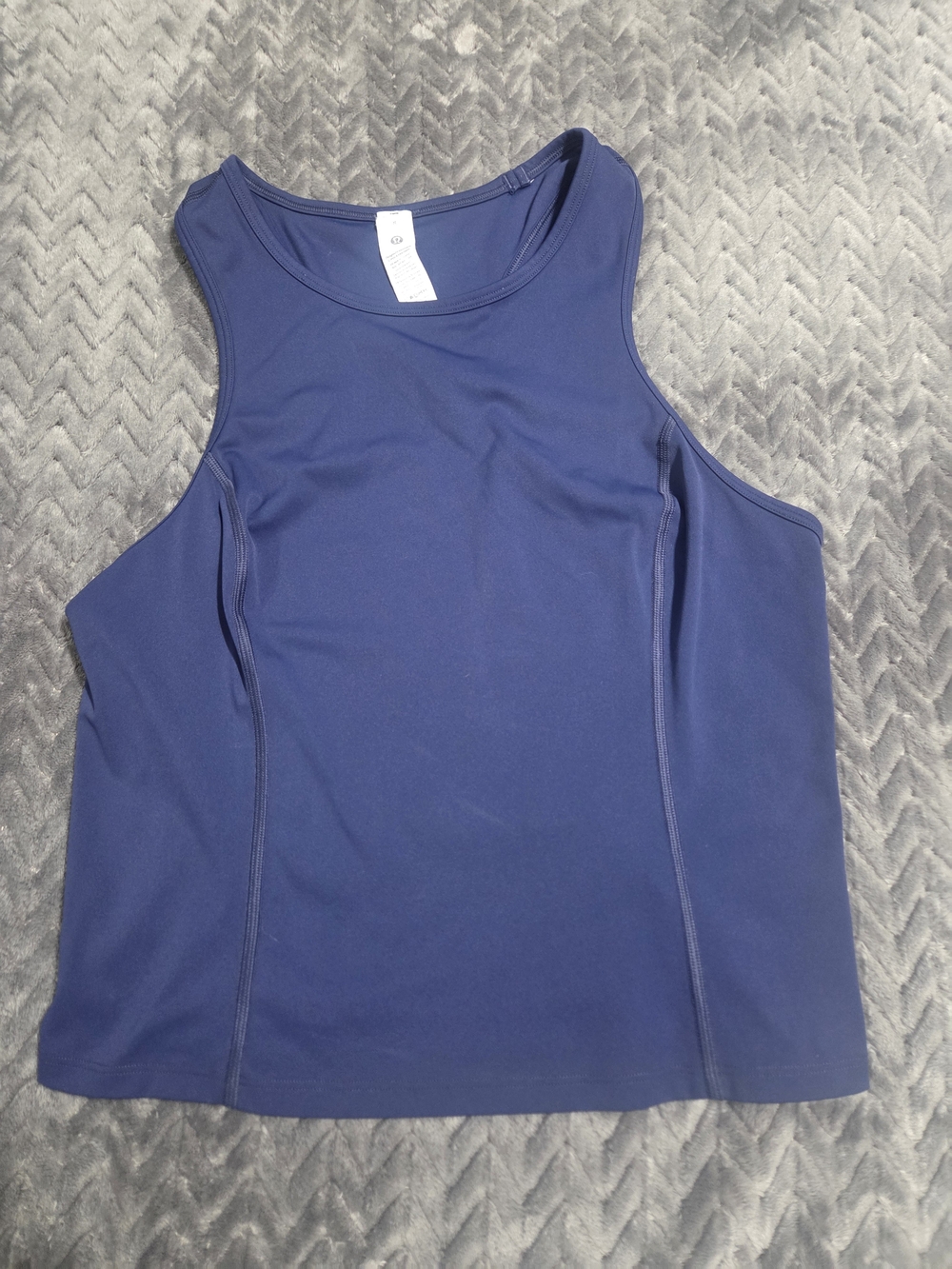 lululemon athletica Navy Blue Racerback Tank Top